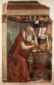 San Jerónimo en su estudio Florencia renacentista Domenico Ghirlandaio